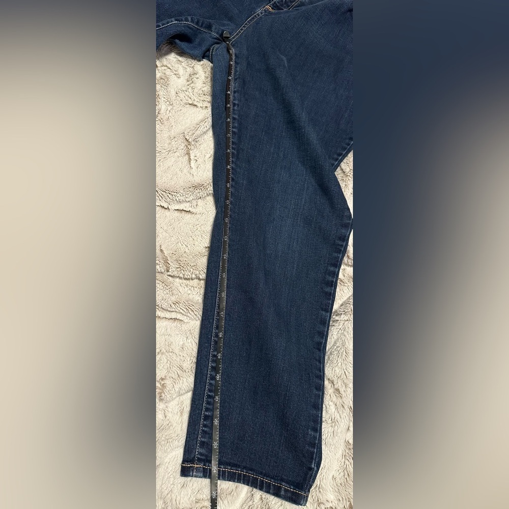 St. John's Bay Dark Blue Women's Skinny Jeans - Picture 7 of 14